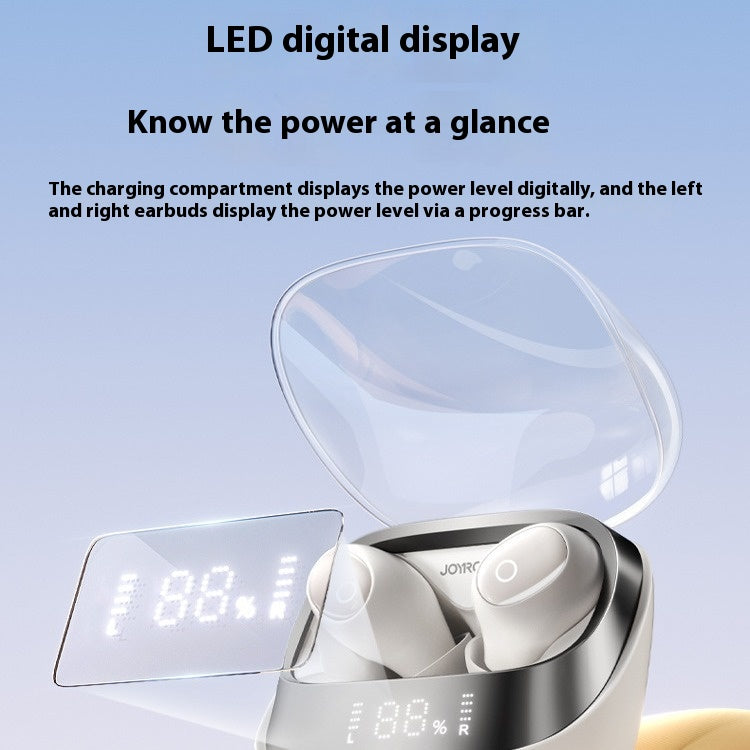 Wireless In-Ear Bluetooth Earbuds – Noise-Reduction Stereo Headset with Charging Case