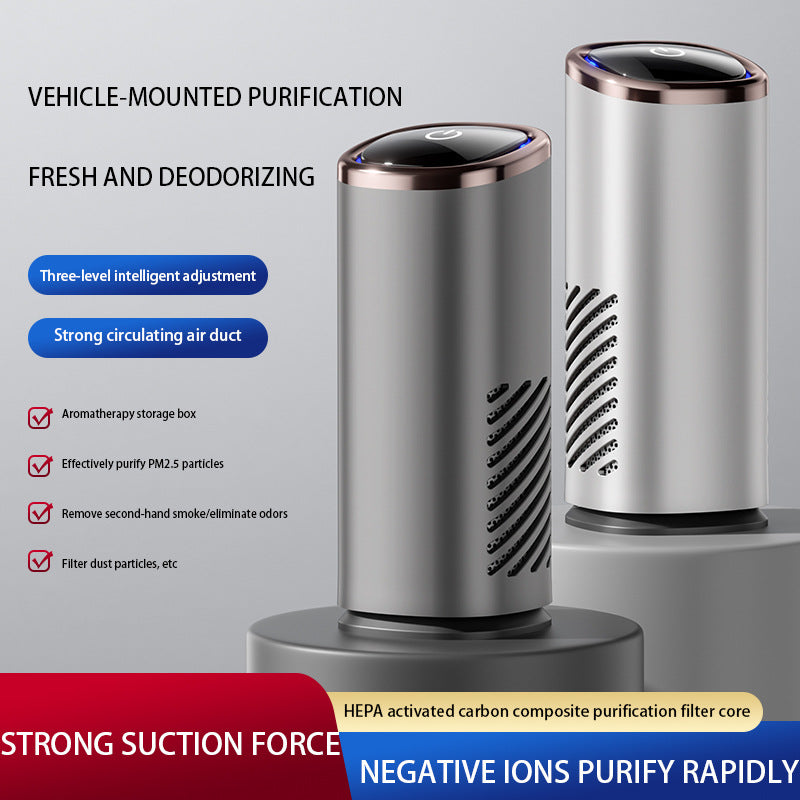 USB Car Air Purifier & Portable Ionizer