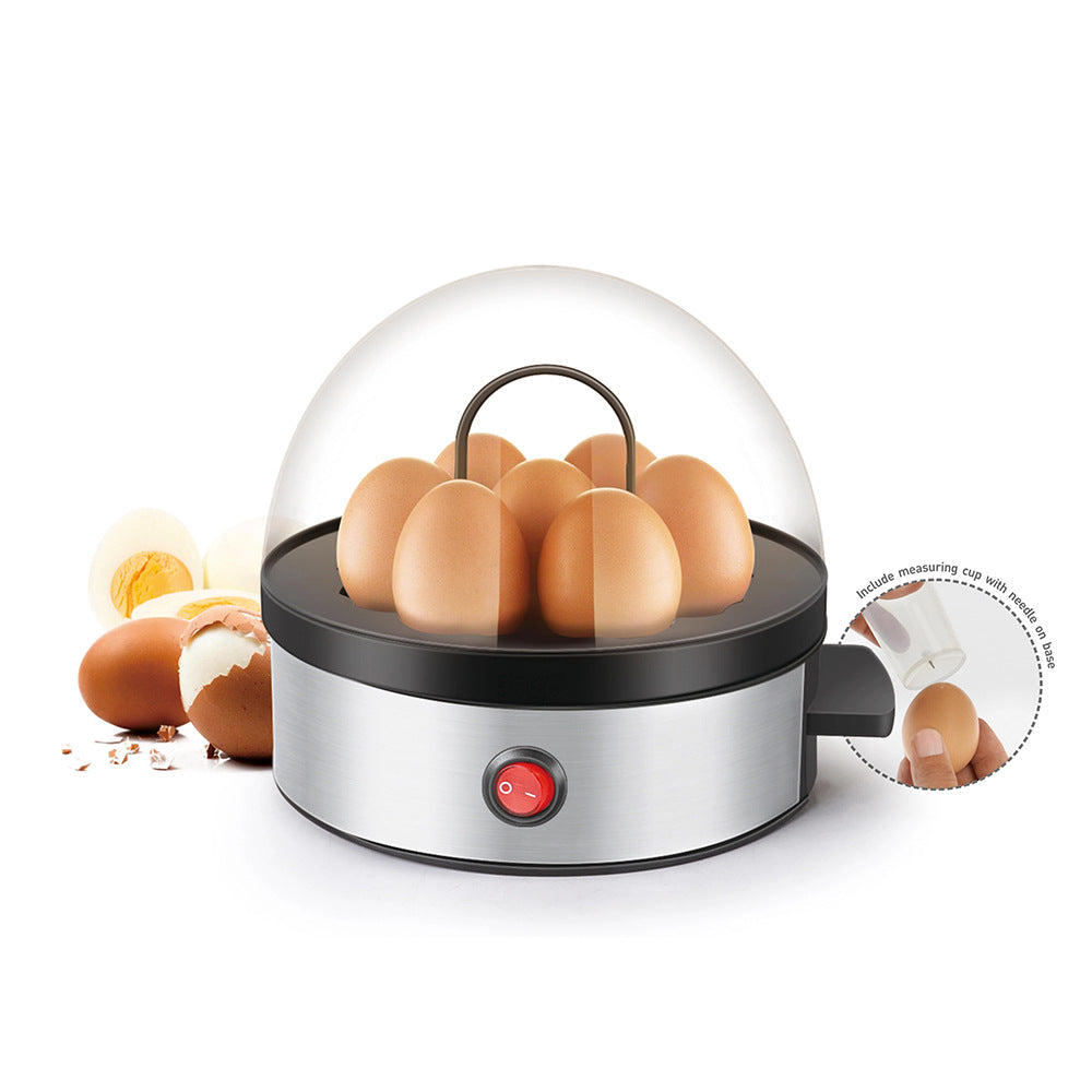 Mini Electric Egg Cooker & Steamer – Multifunction Breakfast Maker with Auto Shut-Off for Boiled, Poached & Steamed Eggs