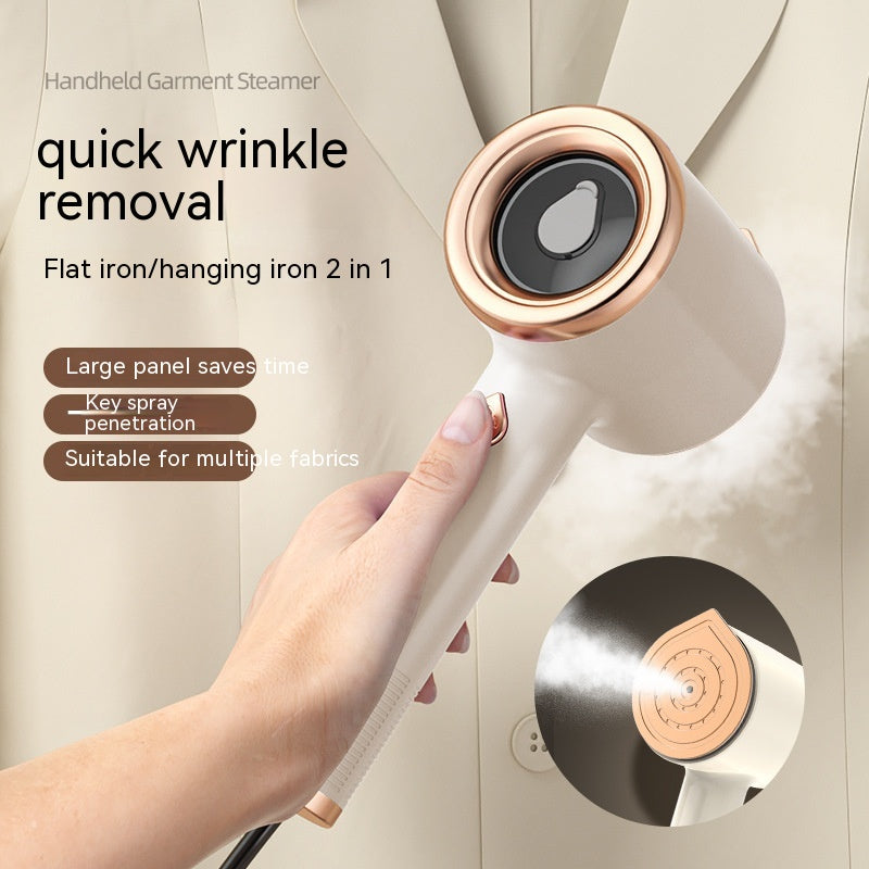 Portable Mini Handheld Garment Steamer – Fast Heat Travel Steam Iron for Clothes, Compact Vertical Fabric Wrinkle Remover (US Plug)