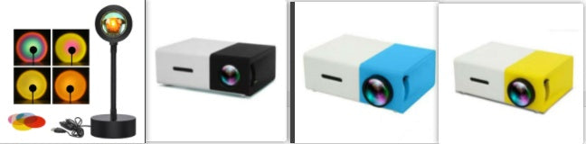 Sunset Projection Lamp – Ambient Wall & Ceiling LED Night Light