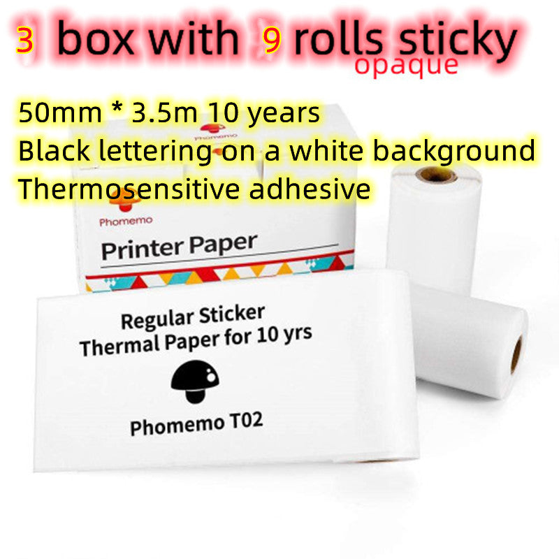 Portable Mini Thermal Label Printer – Bluetooth-Compatible Home & Student Photo Printer for Price Tags & Labels