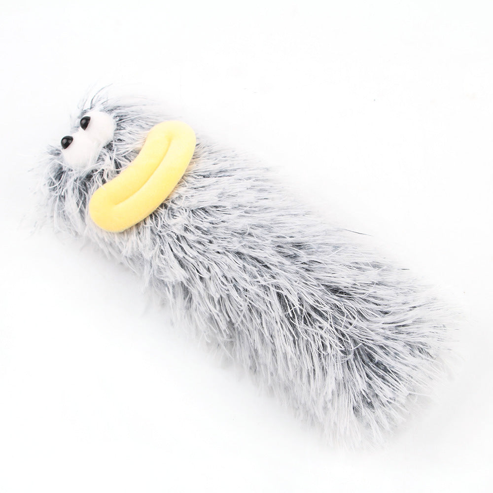 Catnip Plush Kicker Toy with Crinkle Sound – Soft Interactive Cat Toy for Stress Relief & Exercise