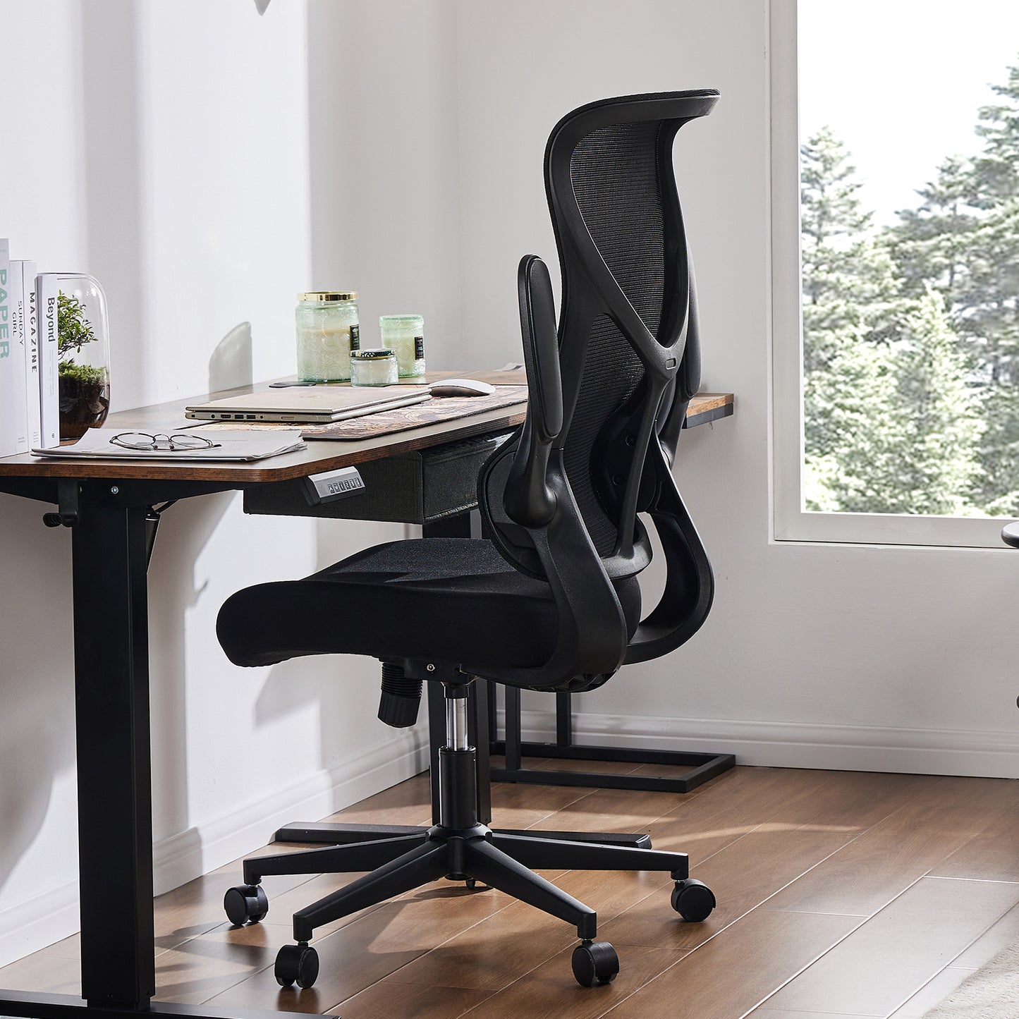 Ergonomic Mesh Office Chair with Adjustable Height & Lumbar Support