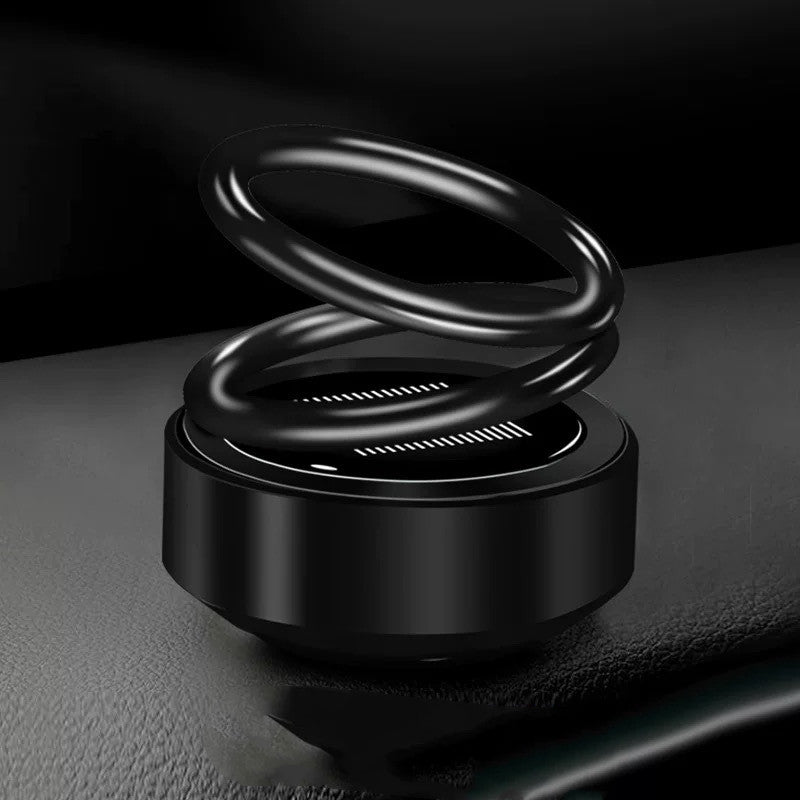 Solar Powered Rotating Car Air Freshener – Automatic Aromatherapy Diffuser Dashboard Perfume with 360° Rotation
