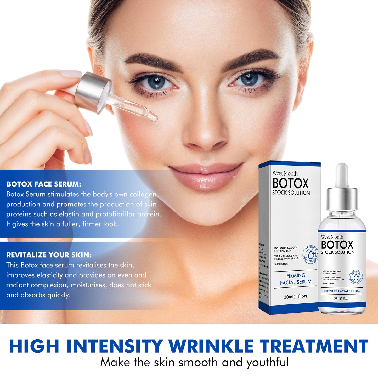 Botox in a Bottle | Hydrating Facial Rejuvenation Essence — Vitamin C & Collagen Care