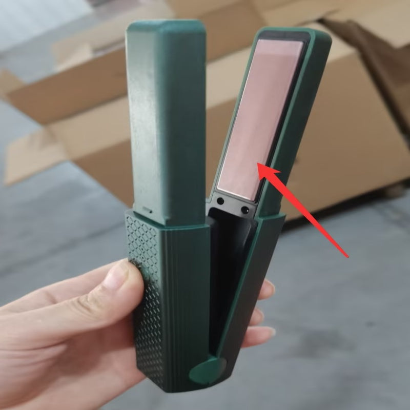 Cordless USB Hair Straightener & Curler – Portable Styling Tool