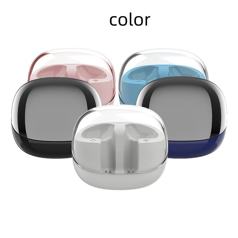 Transparent Case Bluetooth Earbuds – Wireless Mini Stereo Headset