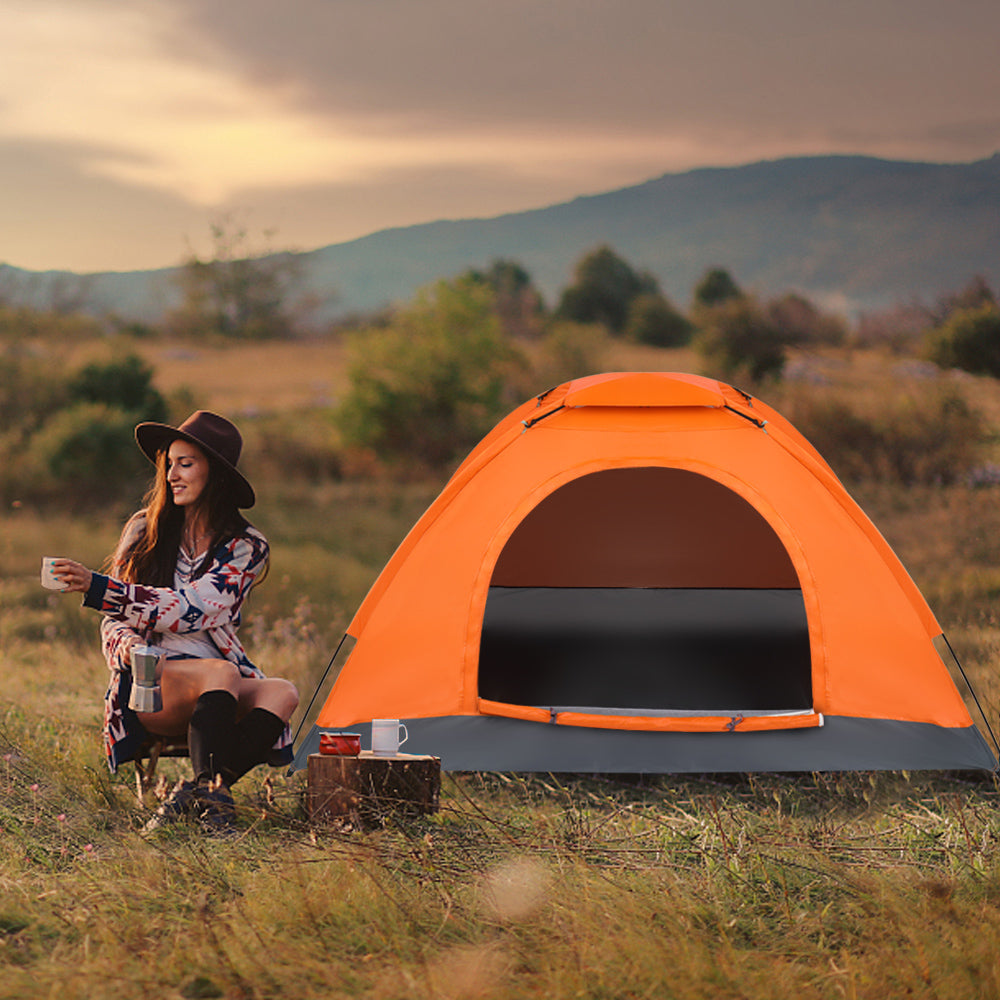 Single-Person Waterproof Pop-Up Camping Tent