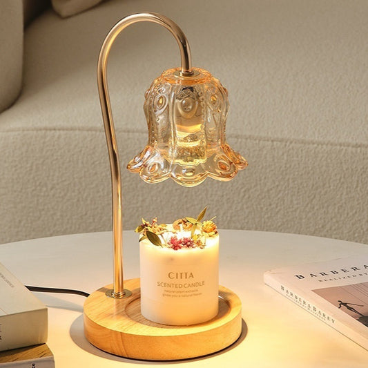 Sunset Rainbow Mini LED Lamp – Aesthetic Night Light and Candle Warmer